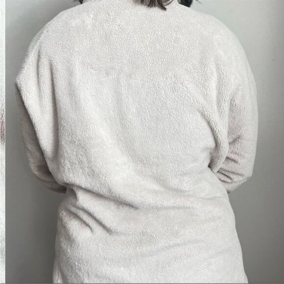 The North Face Osito 1/4 Zip Cream Soft High-Pile Silken Raschel Fleece Pullover - Picture 5 of 13